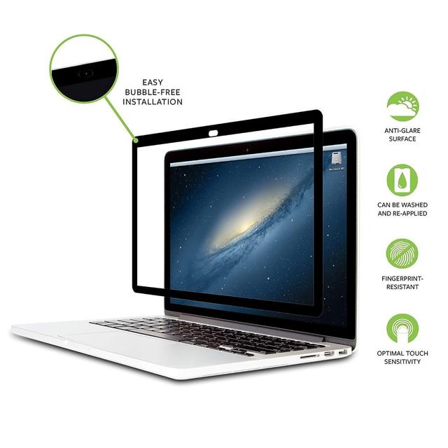 moshi ivisor new macbook pro 15 anti glare screen protector black clear matte - SW1hZ2U6MzMxMzk=