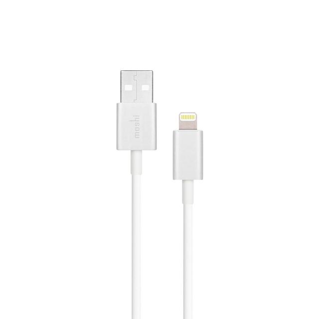 moshi usb cable 1m with lightning connector white - SW1hZ2U6MzMwNTA=