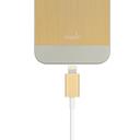 moshi usb cable 1m with lightning connector bronze gold - SW1hZ2U6MzMwNTM=