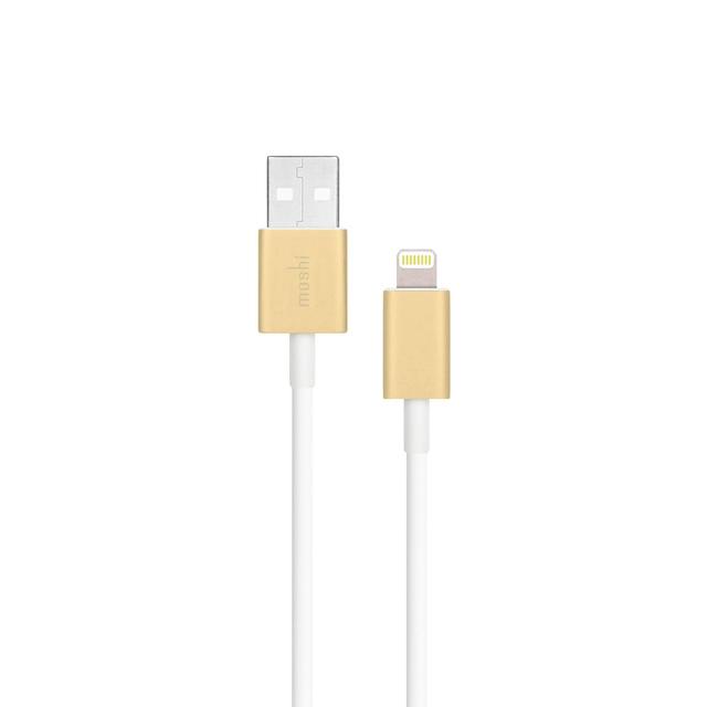 moshi usb cable 1m with lightning connector bronze gold - SW1hZ2U6MzMwNTQ=