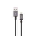 moshi usb cable 1m with lightning connector black - SW1hZ2U6MzMwNTg=