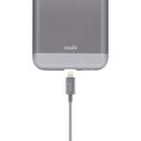 moshi integra usb a charge sync cable with lightning connector titanium gray - SW1hZ2U6MzMwNzM=