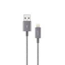 moshi integra usb a charge sync cable with lightning connector titanium gray - SW1hZ2U6MzMwNzQ=