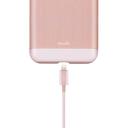 moshi integra usb a charge sync cable with lightning connector golden rose - SW1hZ2U6MzMwNzc=