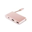 moshi usb c to multiport adapter rose gold - SW1hZ2U6MzY2MDc=