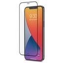 moshi airfoil pro apple iphone 12 pro max screen protector edge to edge screen protection 2x stronger than glass anti scratches anti shatter easy install clear w black frame - SW1hZ2U6NzEzOTM=