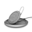 moshi lounge q wireless charging stand 15w qi certified fast charging w adjustable height for apple iphone 12 11 pro max x 8 plus samsung huawei all qi compatible phones gray - SW1hZ2U6Njg5MTk=