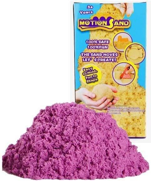 لعبة صلصال الرمل السحري Refill Pack 800g   Motion Sand  - بنفسجي