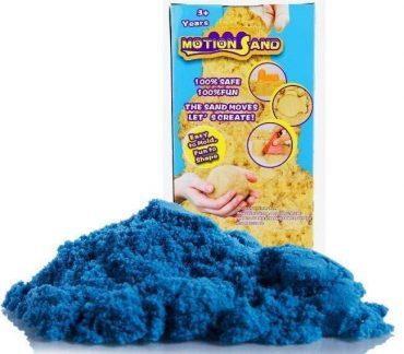 لعبة صلصال الرمل السحري Refill Pack 800g   Motion Sand  - أزرق