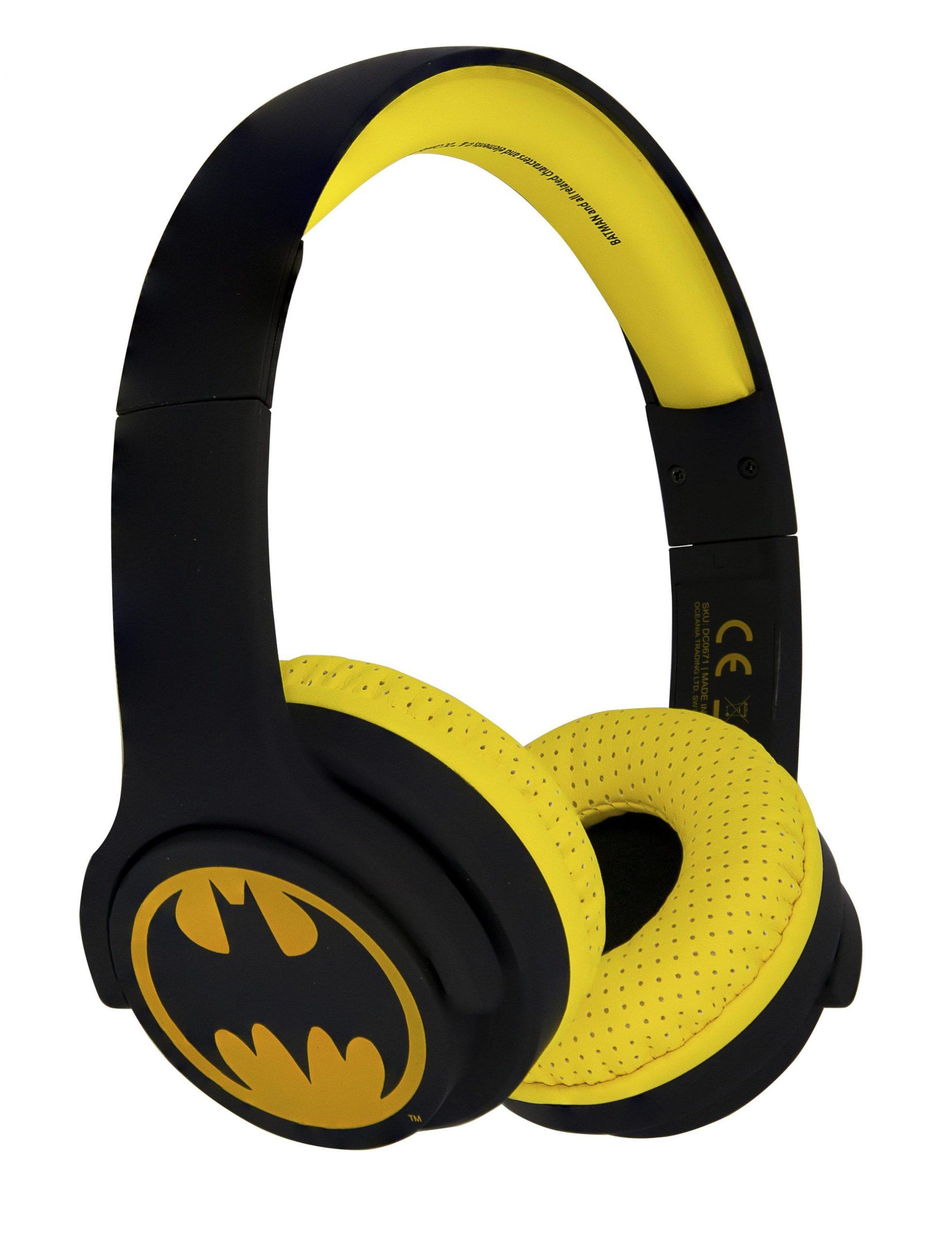 سماعات رأس لاسلكية OTL Batman OnEar Wireless Kids HeadPhone - باتمان