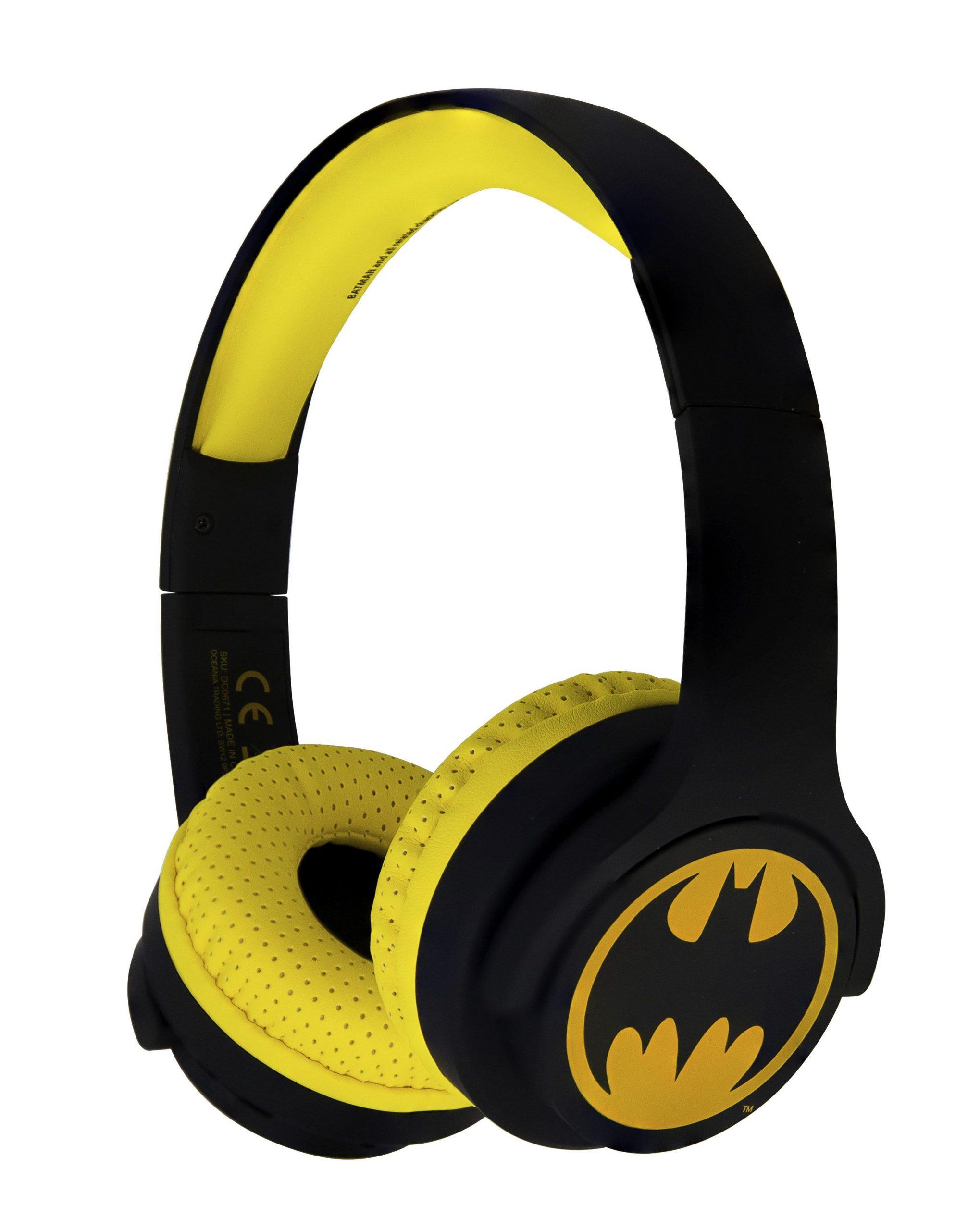 سماعات رأس لاسلكية OTL Batman OnEar Wireless Kids HeadPhone - باتمان - cG9zdDo2ODY3OA==
