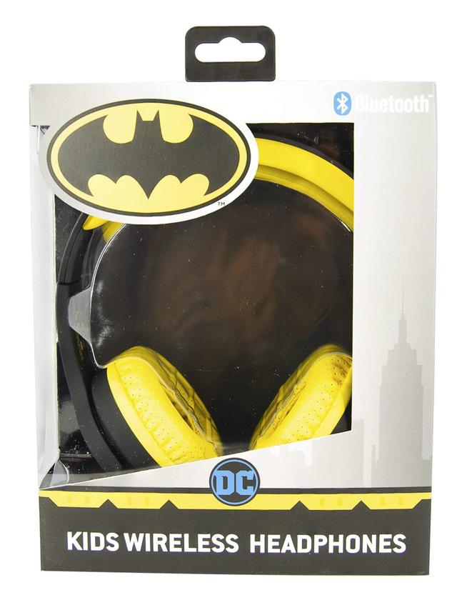 سماعات رأس لاسلكية OTL Batman OnEar Wireless Kids HeadPhone - باتمان - SW1hZ2U6Njg2Nzk=