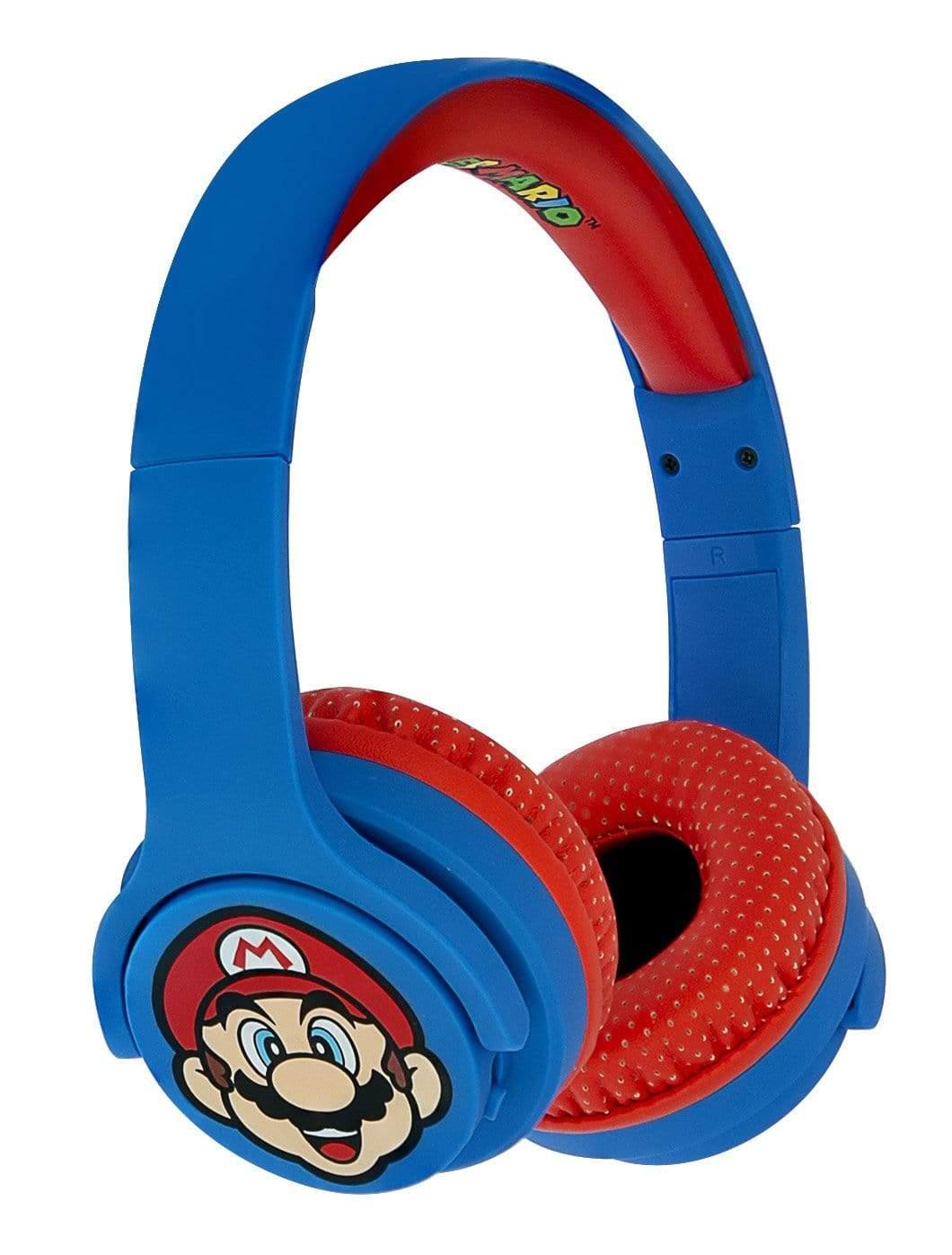 سماعات رأس لاسلكية OTL Super Mario OnEar Wireless Kids HeadPhone - سوبر ماريو