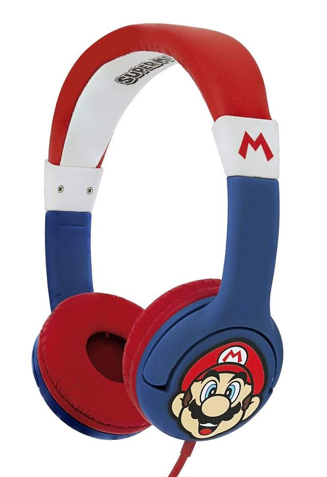 otl supermario onear wired headphone safe volume limiting 85db foldable adjustable superb sound quality works w smartphones tablets ninetendo switch laptops devices w 3 5mm port mario - SW1hZ2U6Njg3MjI=