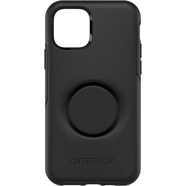 كفر حماية سيليكون مع خاتم لهاتف iphone 11 pro لون أسود Pop Symmetry Series Case Black for iPhone 11 Pro - OtterBox - SW1hZ2U6NTc3OTc=
