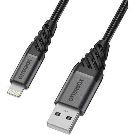 OTTERBOX Premium USB-A to Lightning Cable 2 Meters - Black - SW1hZ2U6NzM3NTE=