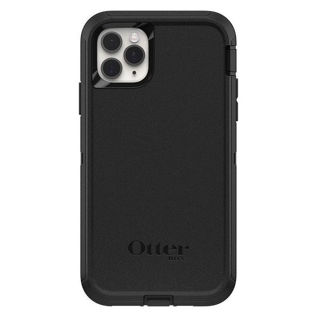 كفر حماية سيليكون لهاتف iphone 11 pro max لون أسود Defender Series Screenless Edition Case for iPhone 11 Pro Max - OtterBox - SW1hZ2U6NTc3NTg=
