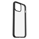 otterbox apple iphone 12 pro max react clear case ultra slim and lightweight cover w military grade drop protection wireless charging compatible clear w black frame - SW1hZ2U6NzExODk=