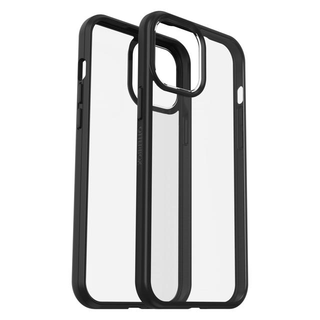 كفر OtterBox - Apple iPhone 12 Pro Max React Clear case - شفاف  إطار أسود - SW1hZ2U6NzExOTA=