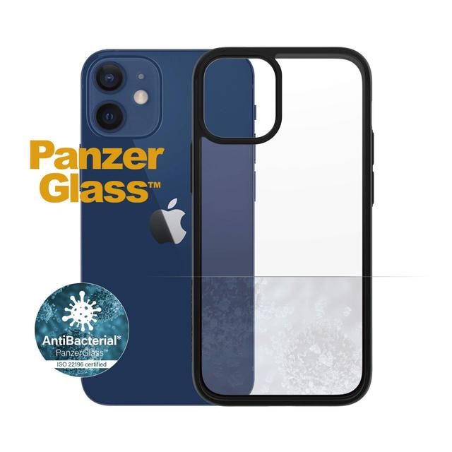 كفر PanzerGlass - iPhone 12 Mini ClearCase - شفاف / إطار أسود - SW1hZ2U6NzE0NjQ=