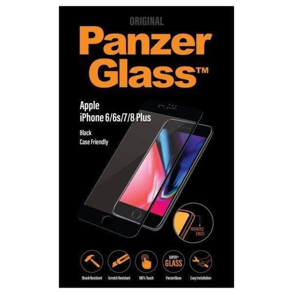 PanzerGlass panzer glass iphone 8 7 6s 6 plus case friendly jet black black - SW1hZ2U6MzM1NzE=