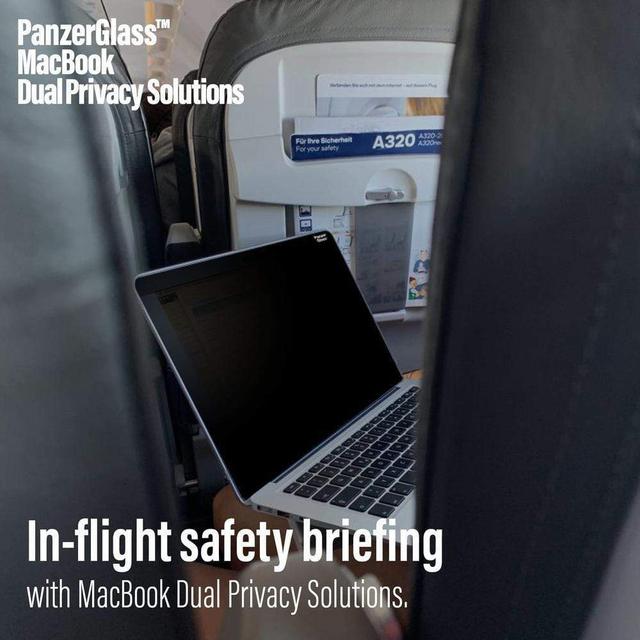 شاشة حماية مغناطيسية 13.3 بوصة PanzerGlass - Magnetic Privacy Screen Protector MacBook Air/ Pro - SW1hZ2U6NTc5OTM=