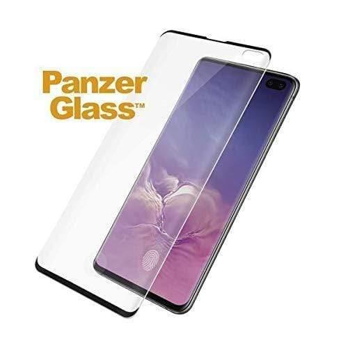 شاشة حماية اسود +Tempered Glass Screen Protector for Samsung Galaxy S10 من PanzerGlass - SW1hZ2U6NTgxMzQ=