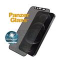 شاشة حماية PanzerGlass - Dual Privacy iPhone 12 Pro Screen Protector - إطار أسود - SW1hZ2U6NzExMDQ=