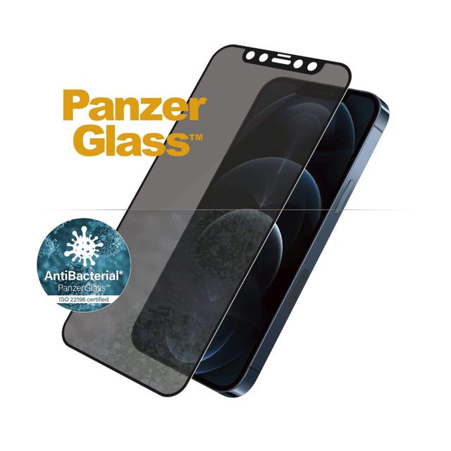 شاشة حماية PanzerGlass - Privacy iPhone 12 Pro Max Screen Protector - إطار أسود - SW1hZ2U6NzExMjQ=