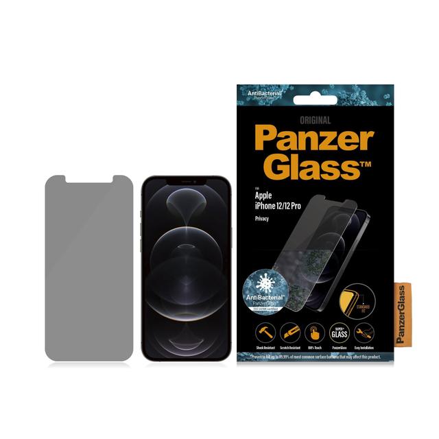 شاشة حماية PanzerGlass - Privacy iPhone 12 Pro Screen Protector - SW1hZ2U6NzExMzM=