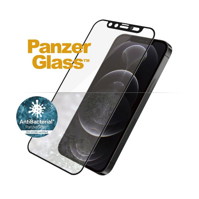 شاشة حماية PanzerGlass - Cam Slider iPhone 12 Pro Screen Protector - إطار أسود - SW1hZ2U6NzExNjQ=