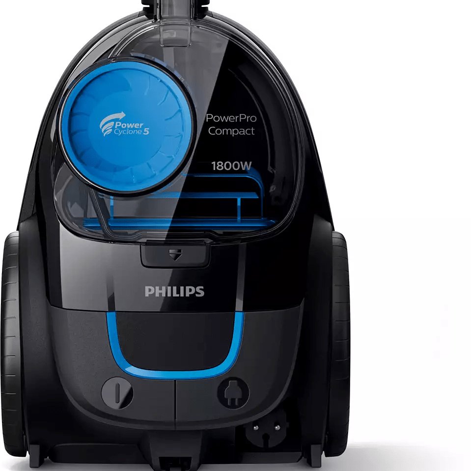 مكنسة فيليبس باور برو كهربائية بدون كيس 1800 واط Philips powerpro compact bagless vacuum cleaner FC9350/61