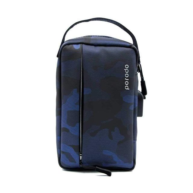 porodo convenient leather storage bag 8 2 blue camo - SW1hZ2U6NDQwMTg=