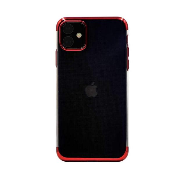 porodo beauty series tpu case for iphone 11 red - SW1hZ2U6NDg4NjQ=