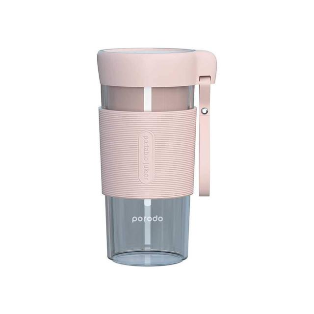 porodo portable juice maker 350ml 50w pink - SW1hZ2U6NDg2OTM=