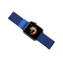 porodo mesh band for apple watch 44mm 42mm blue - SW1hZ2U6NDQ1NTA=