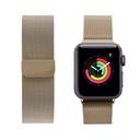 porodo mesh band for apple watch 40mm 38mm pale gold - SW1hZ2U6NDQzODk=