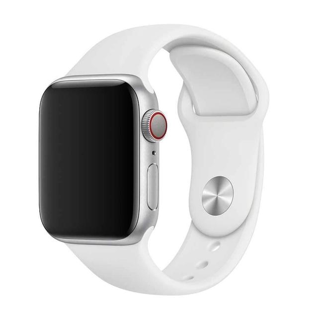 porodo silicone watch band for apple watch 40mm 38mm black - SW1hZ2U6NDA2NjY=