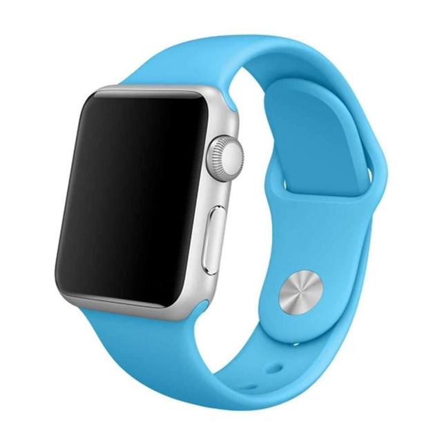 porodo silicone watch band for apple watch 40mm 38mm black - SW1hZ2U6NDA2Njc=