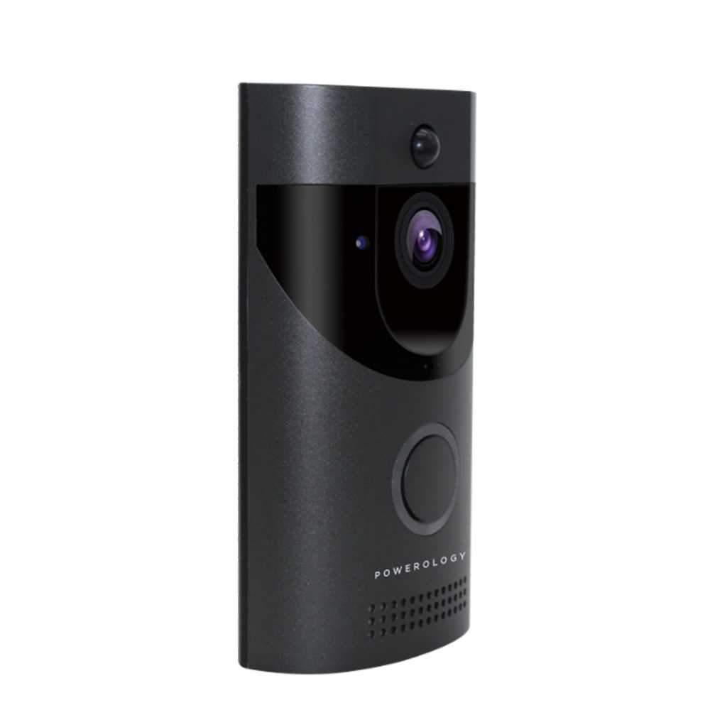 جرس لاسلكي الذكي فيديو واي فاي بتقنية الرؤية الليلية ومستشعر ذكي باورولوجي Powerology Vision Technology And Smart Sensor Smart Video Doorbell - cG9zdDo2ODY0Nw==