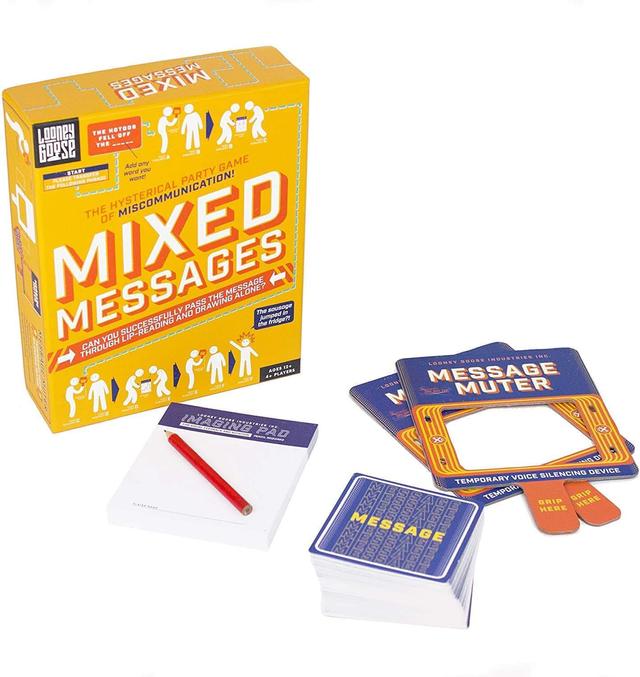 professor puzzle mixed messages lip reading drawing party game the hysterical family game of miscommunication fun indoor or outdoor activity great for party for kids adults family friends - SW1hZ2U6NTgyMDQ=