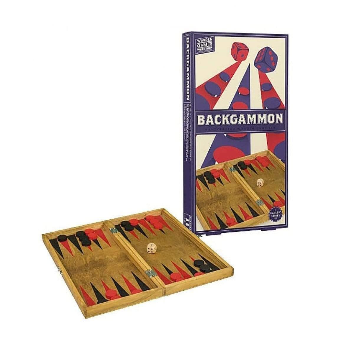 لعبة الطاولة الخشبية Professor Puzzle - WOODEN BACKGAMMON Board Game