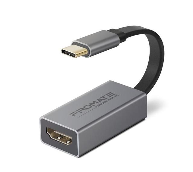Promate High Definition USB-C to HDMI Adapter, plug and play - SW1hZ2U6ODE2NDA=