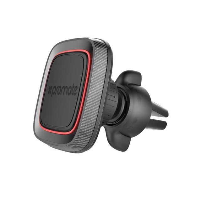 Promate Anti-Slip Magnetic Car AC Vent Smartphone Holder with 360 Degree Swivel Head,AirGrip-1 - SW1hZ2U6ODE2NDI=