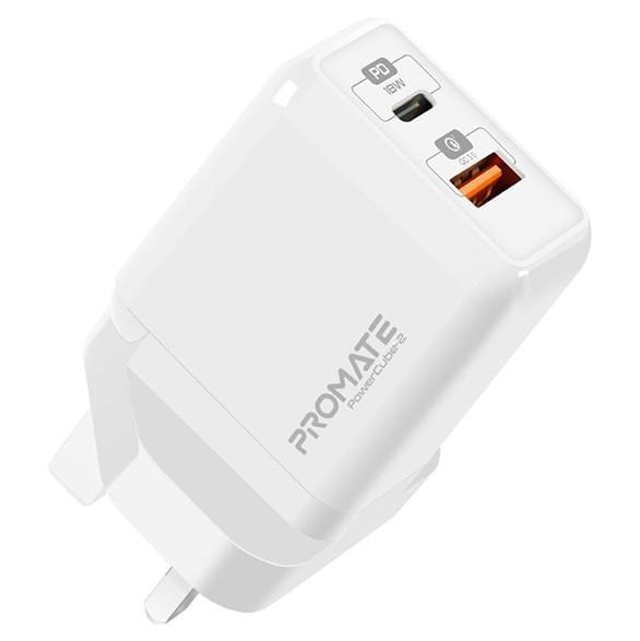 promate 30W Universal Qualcomm Quick Charging Wall Charger - SW1hZ2U6ODE0Mjg=