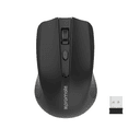 Promate Clix-8 Compact Ergonomic Wireless Mouse with 3 Adjustable DPI levels Black - SW1hZ2U6ODI3MDY=