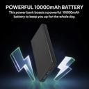 Promate - Bolt 10 10000mAh Portable Fast Charging 2.0A Dual USB Premium Battery Power Bank with Input USB Type-C Port - SW1hZ2U6ODE0MDc=