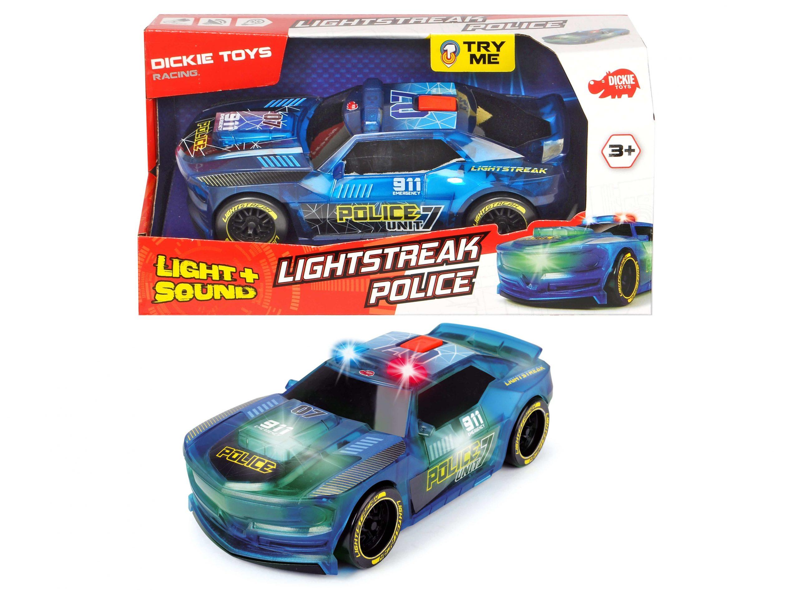 لعبة سيارة سباق DICKIE - Lightstreak Police