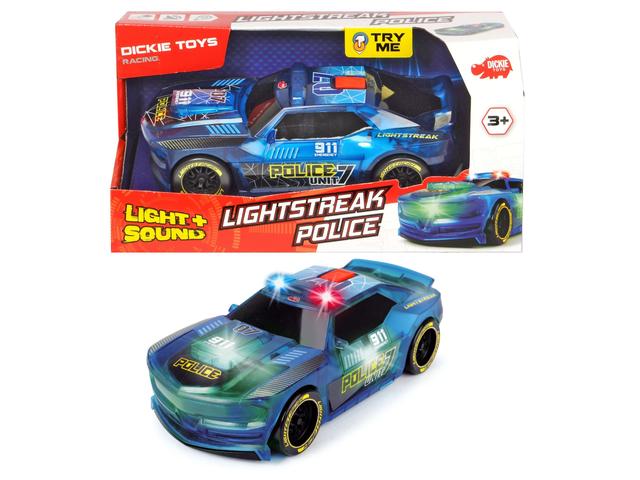 لعبة سيارة سباق DICKIE - Lightstreak Police - SW1hZ2U6NTkyMzc=