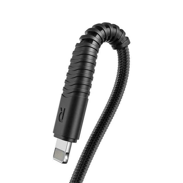 ravpower charge and sync usb cable with type c to lightning connector 1m black - SW1hZ2U6Mzc2NDk=